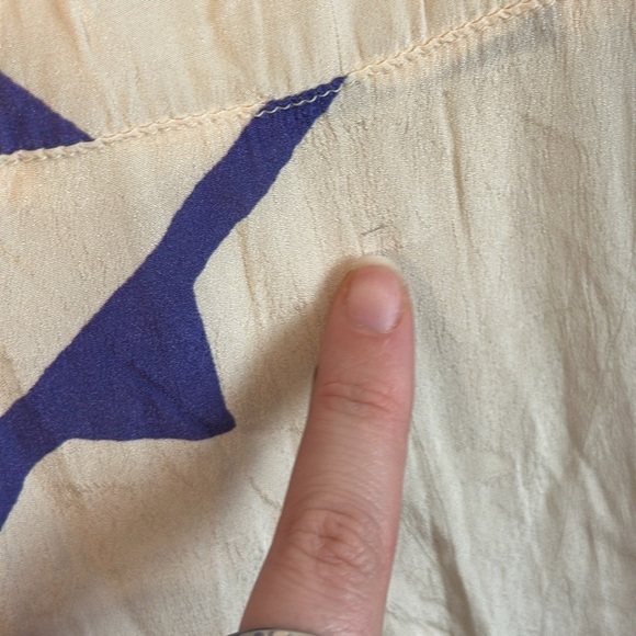 Cecilie Copenhagen Cream Anthropologie Midi Slip Night Out Dress Size Medium - Picture 14 of 16